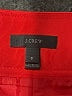 J.Crew 100% Wool Solid Red Wool Skirt Size 6 - photo 4