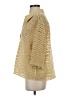 H&M 100% Polyester Metallic Gold 3/4 Sleeve Blouse Size S - photo 5