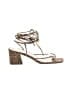 Urban Outfitters Animal Print Tan Sandals Size 9 - photo 1