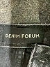 Denim Forum Hearts Black Denim Shorts Size 23 waist - photo 3