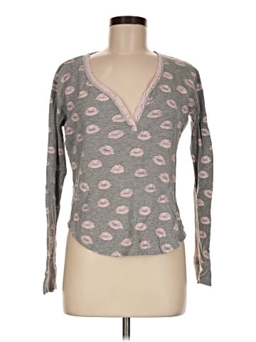 Aqua Long Sleeve T-Shirt (view 1)