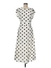 Great Jones Polka Dots Ivory Casual Dress Size M - photo 1