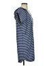 Max Studio Stripes Blue Casual Dress Size XS - photo 4