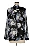 Joie Floral Black Long Sleeve Blouse Size M - photo 2