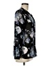 Joie Floral Black Long Sleeve Blouse Size M - photo 4