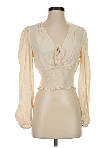 Express 3/4 Sleeve Blouse (view 1)