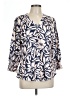 Assorted Brands Ivory 3/4 Sleeve T-Shirt Size L - photo 1