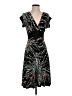 Soprano Print Black Cocktail Dress Size S - photo 1
