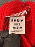 Shein Red Casual Pants Size 18-24 mo - photo 3