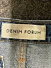 Denim Forum Blue Denim Shorts Size 24 waist - photo 3
