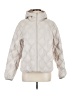 Uniqlo 100% Polyester Solid Silver Snow Jacket Size M - photo 1