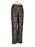 Eric Casual Paisley Brown Casual Pants Size 8 - photo 1