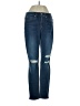 Gap Hearts Blue Jeans Size 26 Waist Short - photo 1