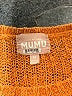Show Me Your Mumu Color Block Orange Pullover Sweater Size M - photo 7