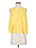 Zara Basic 100% Polyester Yellow Sleeveless Blouse Size S - photo 1