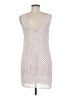 Francesca's 100% Polyester Polka Dots Ivory Casual Dress Size M - photo 2