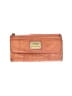 Fossil 100% Leather Orange Leather Wallet One size - photo 1