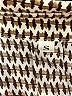 Unbranded Houndstooth Brown Long Sleeve Button-Down Shirt Size S - photo 7