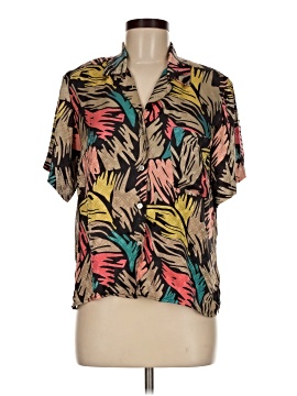 Anne Klein II Short Sleeve Silk Top (view 1)