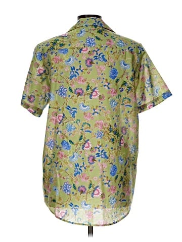 Hemant & Nandita Short Sleeve Blouse (view 2)