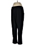 Lands' End Solid Black Track Pants Size L - photo 2