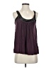 Unbranded 100% Rayon Purple Sleeveless Blouse Size S - photo 1