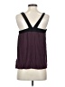 Unbranded 100% Rayon Purple Sleeveless Blouse Size S - photo 2