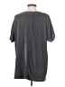Impressions Gray Short Sleeve Top Size S - photo 2