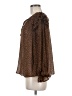 Grade & Gather 100% Polyester Brown 3/4 Sleeve Blouse Size M - photo 5