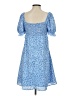 Shein 100% Polyester Blue Casual Dress Size 4 - photo 2