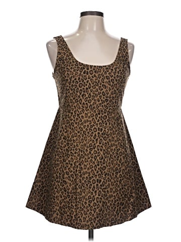 Olivaceous Casual Dress (view 1)