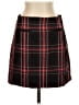 Francesca's Plaid Red Casual Skirt Size S - photo 1