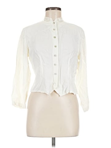 Impressions Long Sleeve Blouse (view 1)