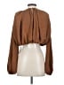 Commense Brown 3/4 Sleeve Blouse Size XS - photo 2
