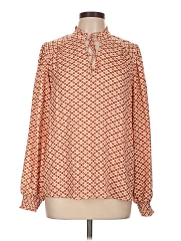Maison d' Amelie Long Sleeve Blouse (view 1)