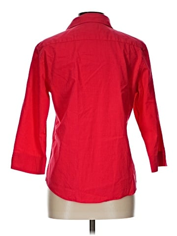 Faconnable 3/4 Sleeve Button-Down Shirt (view 2)