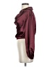 Commense Burgundy 3/4 Sleeve Blouse Size S - photo 5