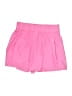 Express 100% Polyester Solid Pink Shorts Size M - photo 1