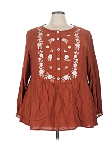 BLOOMCHIC Long Sleeve Blouse (view 1)