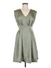 Shein 100% Polyester Solid Gray Cocktail Dress Size 6 - photo 1