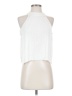 Lulus 100% Viscose White Sleeveless Blouse Size XS - photo 1