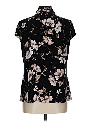 Karl Lagerfeld Paris Short Sleeve Blouse (view 2)