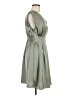 Shein 100% Polyester Solid Gray Cocktail Dress Size 6 - photo 4