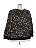 BLOOMCHIC Floral Black Pullover Sweater Size 26 - photo 1
