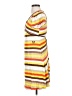 Assorted Brands 100% Rayon Stripes Yellow Casual Dress Size 2 - photo 5