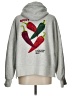 Unbranded Gray Sweatshirt Size L - photo 2