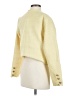 Aqua 100% Polyester Tweed Yellow Jacket Size S - photo 2