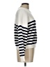 Elie Tahari Stripes Ivory Pullover Sweater Size L - photo 4