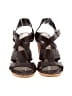 Costume National 100% Leather Brown Sandals Size EU 36 1/2 - photo 2