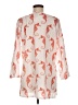 Barbara Gerwit Paisley Orange 3/4 Sleeve Blouse Size M - photo 2